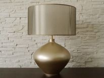 Lampa stołowa LUCIA złota 40x56cm [AZ01859]