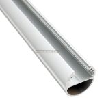 Profil aluminiowy do szaf na wieszaki Oval 2m anodowany do taśma led hurtownia led Premium Lux