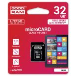 GOODRAM microSDHC 32GB class 10 UHS-I + adapter SD