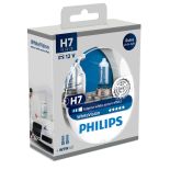 2x Philips H7 WhiteVision + 2x W5W