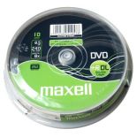 Płyty DVD+R DL 8,5GB 8X MAXELL CAKE10