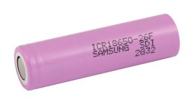 Samsung ICR18650-26F 2600 mAh akumulator Li-ion 18650