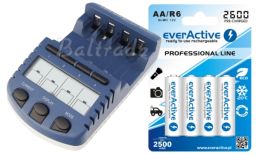 BC-1000 (następca BC-900) + 4 x R6/AA everActive 2600