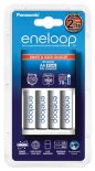 Panasonic Eneloop BQ-CC16 + 4 x R6/AA Eneloop 2000mAh BK-3MCCE