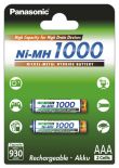 2 x akumulatorki Panasonic R03 AAA Ni-MH 1000mAh (blister)