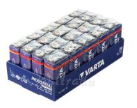 20x bateria alkaliczna Varta Industrial 6LR61/9V 4022 (taca)