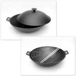 Wok Patelnia żeliwna Gipfel 36 cm 1311