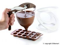 Dozownik SilikoMart Funnel Choc do napełniania foremek ACC086