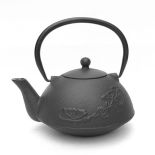 Zaparzacz czajnik żeliwny do herbaty 1,0 L czarny