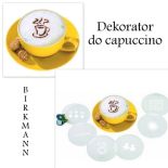 Dekorator do kawy Birkmann szablony 6szt. 450066