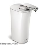 Simplehuman Dozownik bezdotykowy COMPACT biały ST1037