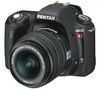 PENTAX *ist DL black + smc-DA 18&#8211;55 mm f/3.5&#8211;5.6 AL  Including batteries