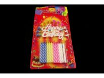 Świeczki urodzinowe zestaw 12 sztuk