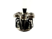 Obrotowy zestaw przyprawników 6szt