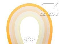 Paski do Quillingu 3mm/10x 200szt MIX 6