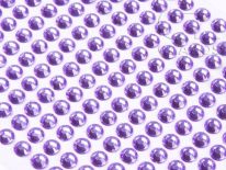 Kryształki samoprzylepne 3mm Wrzos  [10 Blistrów]