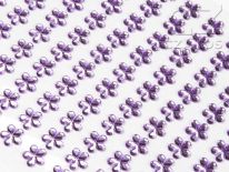  Kryształki Kwiatki 8mm Wrzos [10 Blistrów]