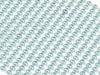 Perełki samoprzylepne 4mm Turkus [10 Blistrów]