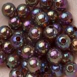 Koraliki Perełki 8mm 10g Kolor Szary [ Zestaw - 50 Kompletów]