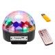 Głośnik MP3 zs39 Crystal Ball Light ( Kula Disco )