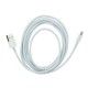 Kabel USB iPhone 5/5S/6/6S/ipad mini 2m biały