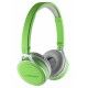 Słuchawki Esperanza Audio Bluetooth z mikrofonem EH160G YOGA zielone