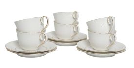 VERONI PUCCINI KPL FILIŻANEK 6+6 250ml