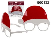  Okulary z czapką Świętego Mikołaja