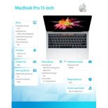 Apple MacBook Pro 13-inch w/Touch, 3.1GHz i5/8GB/256GB SSD/Intel Iris Plus 650 - Silver