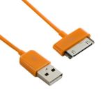 4world Kabel USB 2.0 do iPad / iPhone / iPod transfer/ładowanie 1.0m pomarańczowy