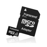Transcend microSD 2GB + adapter
