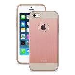 Moshi iGlaze Armour - Etui aluminiowe iPhone SE / iPhone 5s / iPhone 5 (Golden Rose)