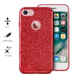 PURO Glitter Shine Cover - Etui iPhone 8 / 7 (Red Love) Limited edition