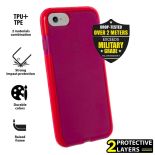 PURO Impact Pro Flex Shield - Etui iPhone 8 / 7 (czerwony)