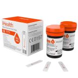 iHealth Codeless Blood Glucose Test Strips - Paski do glukometru 0,7 µl bez enzymu GDH (2 x 25 szt.)