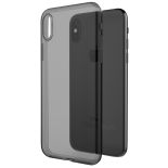X-Doria Gel Jacket - Etui iPhone X (czarny przezroczysty)