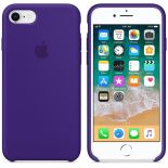Apple Silicone Case - Silikonowe etui iPhone 8 / 7 (fiolet ultra)