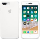 Apple Silicone Case - Silikonowe etui iPhone 8 Plus / 7 Plus (biały)