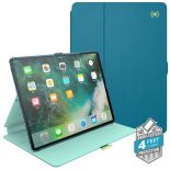 Speck Balance Folio - Etui iPad Pro 10.5" (2017) w/Magnet & Stand up (Breeze Blue/Citron Green)