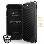 X-Doria Defense Lux - Etui aluminiowe iPhone 8 Plus / 7 Plus (Black Carbon Fiber)