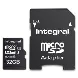 Integral UltimaPro - Karta pamięci 32GB microSDHC/XC 40MB/s Class 10 UHS-I U1 + Adapter