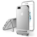 Mercury Dream Bumper - Etui iPhone 8 Plus / 7 Plus z metalową podstawką (srebrny)