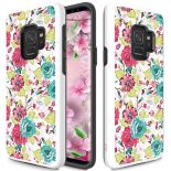 Zizo Sleek Hybrid Design Cover - Etui Samsung Galaxy S9 (Flowers)