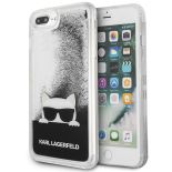 Karl Lagerfeld Choupette Sunglass - Etui iPhone 8 Plus / 7 Plus (Glitter Black)