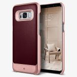 Caseology Fairmont Case - Etui Samsung Galaxy S8 (Cherry Oak)