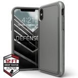 X-Doria Defense Ultra - Pancerne etui iPhone Xs / X (Drop test 4m) (Grey)