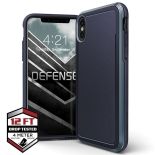 X-Doria Defense Ultra - Pancerne etui iPhone Xs / X (Drop test 4m) (Midnight Blue)