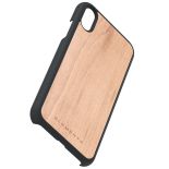 Nordic Elements Original Gefion - Etui iPhone XR z prawdziwym drewnem klonowym (Dark Grey)