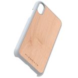 Nordic Elements Original Gefion - Etui iPhone XR z prawdziwym drewnem klonowym (Light Grey)