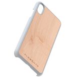 Nordic Elements Original Gefion - Etui iPhone Xs Max z prawdziwym drewnem klonowym (Light Grey)